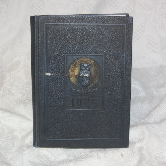 1925 The Owl University Of Pittsburgh College Yearbook Vintage Hardback - Picture 1 of 7